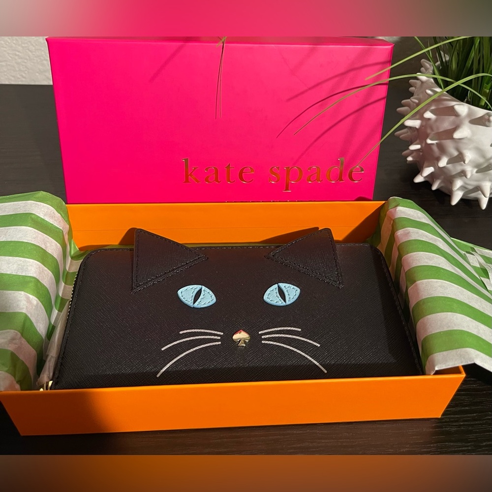 Kate Spade Novelty Cat Wallet